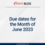 Due Dates for the month of June 2023.